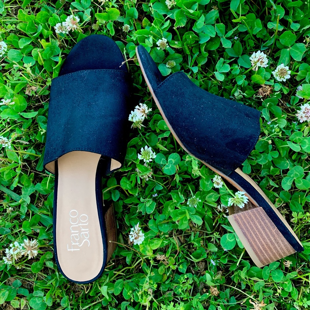 Franco Sarto cute heel sandals